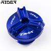 For Yamaha T-max TMAX 530 500 560 TMax530 SX DX TECH Max TMAX560 Motorcycle Front Brake Fluid Cap Fuel Tank Cap Protection
