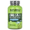 NATURELO, Omega-3 Triglyceride Fish Oil, 1,100mg, 60 Softgels