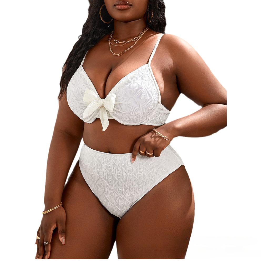 Damskie bikini seksowny strój kąpielowy z wysokim stanem plażowe stroje kąpielowe damski letni strój kąpielowy Plus rozmiar 4XL