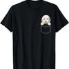 Old English Sheepdog Hund in Tasche Lustiges Hundeliebhaber T-Shirt