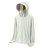 Unisex Ice Silk Sun Protection Jacket with Detachable Hood, UPF50+