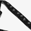 Maison Heart Floral Pattern Eco Bag (Black)