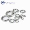 304/316L Stainless Steel Anti-Loosening Spring Washer 2205 - Thickened Elastic Metal Round Gasket GB93