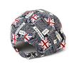 Classic English Flag Graffiti Women's Baseball Cap Versatile Fashion Sports Sun Cap Hip Hop Cap Letters Breathable Sun Cap