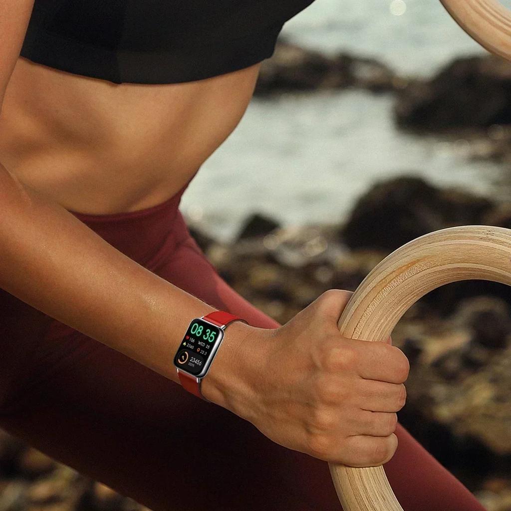 Leather Loop Strap for Redmi Watch 5 Watch 4 Band for Xiaomi Mi 9 Pro Active Wristband Bracelet Mi Band 8 Pro Correa Accessories