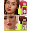 Wässriges Gelee-Lippenöl, flüssiger, feuchtigkeitsspendender Lippenprimer, rissiger Lippenbalsam, transparenter Lipgloss