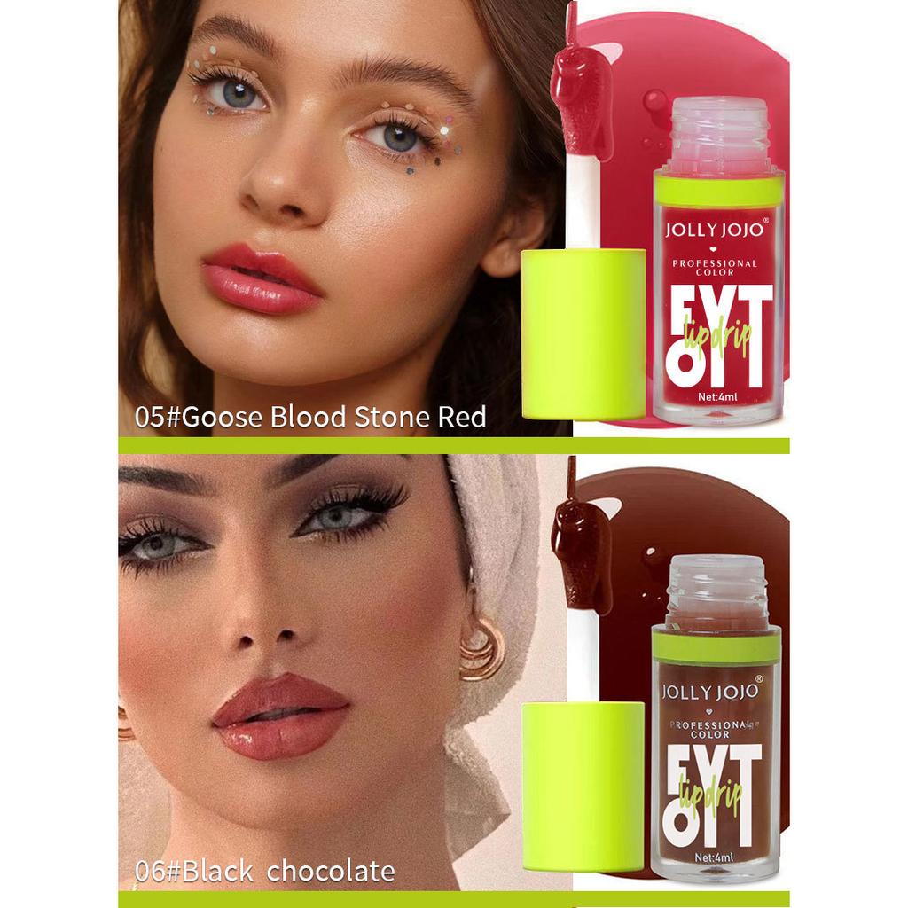 Wässriges Gelee-Lippenöl, flüssiger, feuchtigkeitsspendender Lippenprimer, rissiger Lippenbalsam, transparenter Lipgloss