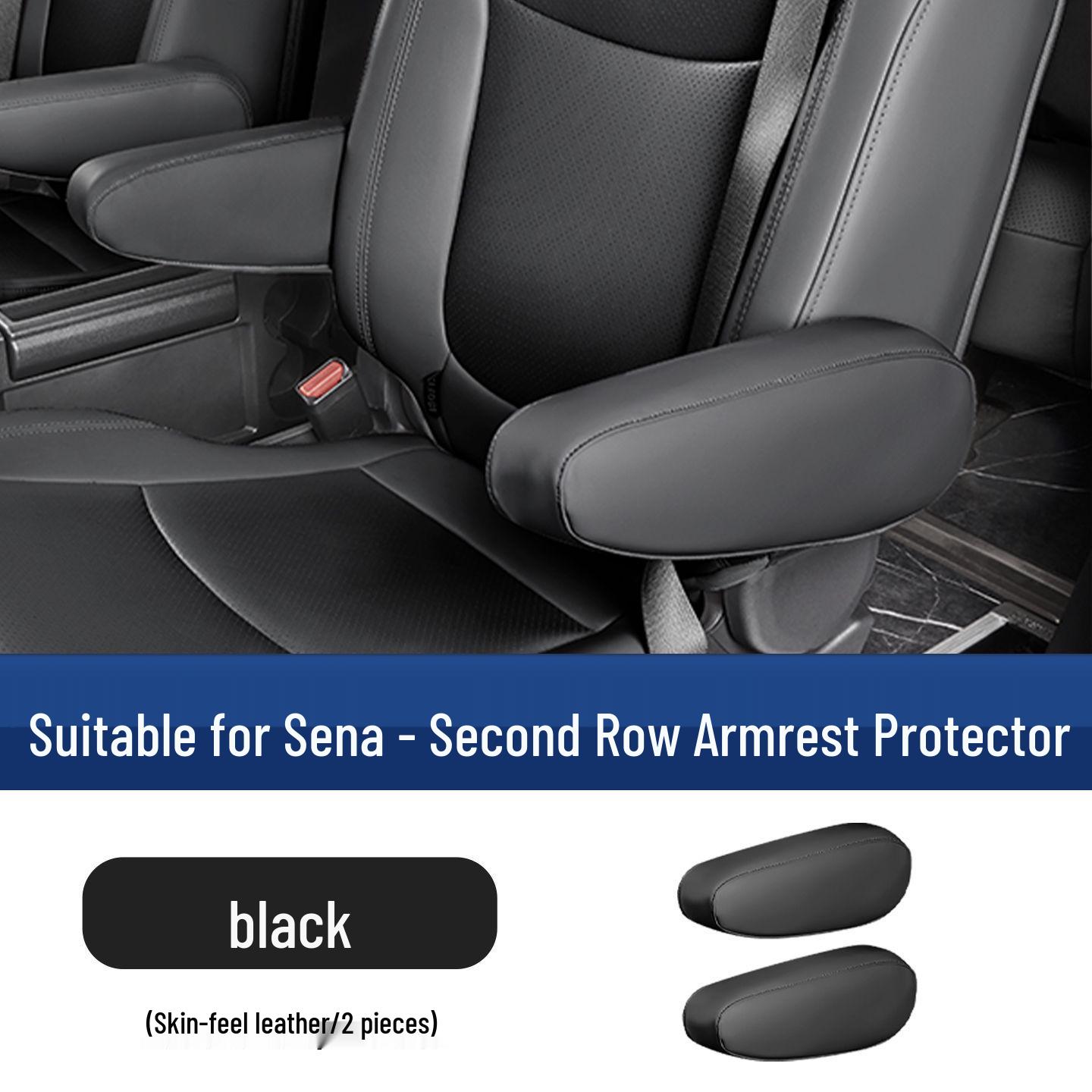 Grevia Anti-Slip Armrest Protectors for Toyota Sienna - Sweat-Proof Car Accessories