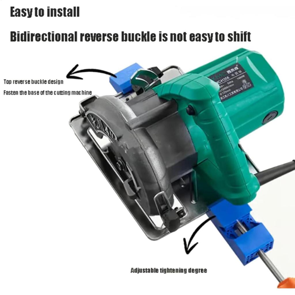 Cutting Machine Base Guide Adjustable Cutter Base Guide Circular Saw Guide Edge Positioner Woodworking Tools Precision Position