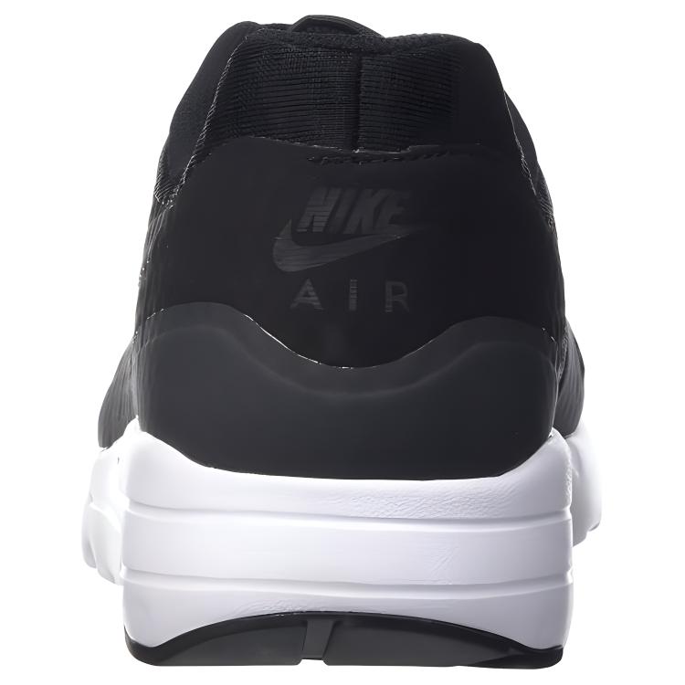 Nike Air Max 1 Ultra Essential Black Anthracite Men Sneakers White 819476-004