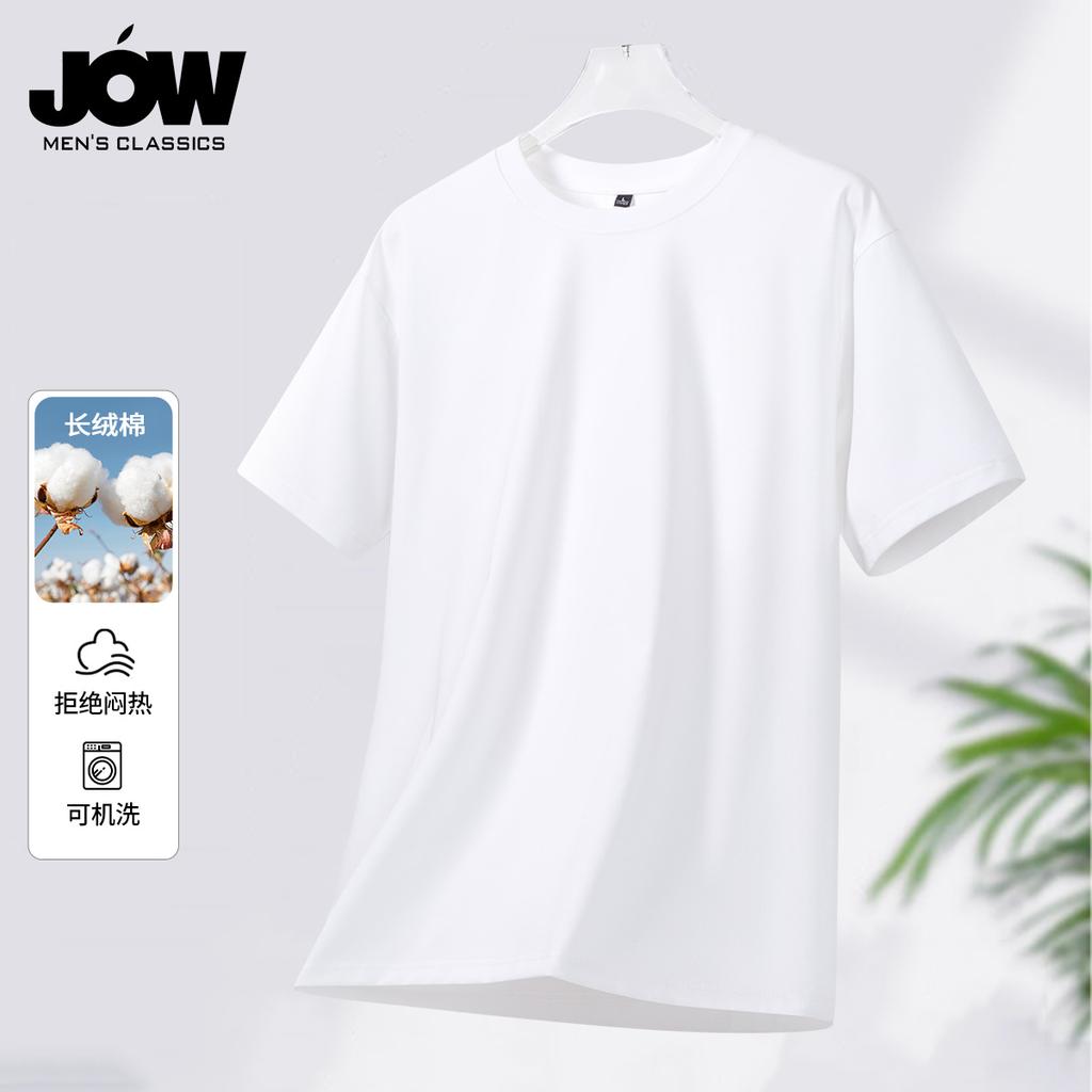 [Essential Basic for Wardrobe T] [Lyocell Coolness] Summer New Collection: Flat and Skin Friendly Men's Simple Short Sleeved Top