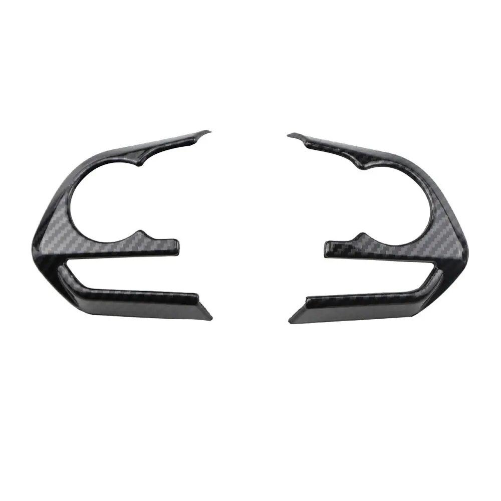 Car Steering Wheel Panel Cover Sticker for Toyota RAV4 Corolla E210 Avalon 2019 2020 2021 2022