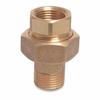 Raccord fileté en laiton pour radiateur 1/2" IG x 1/2" AG Type étanchéité conique