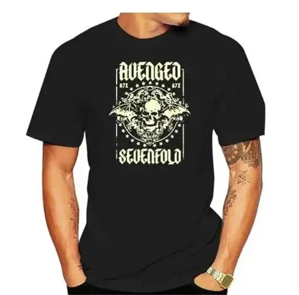 Harajuku Metalcore Avenged Sevenfold Rock Men T Shirt Hip Hop Streetwear T Shirt Heavy Metal Fashion Casual T Shirt Women#Color(3)