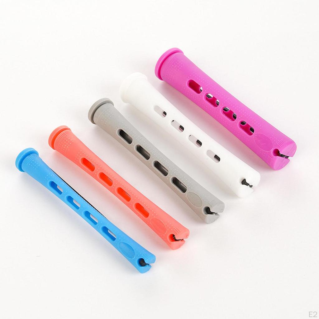 / Hair Straight /Non-Slip Elastic y Wavy Rod Perm Rods/ for Natural Hairdressing Styling