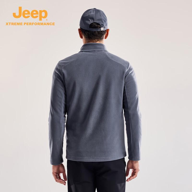 JEEP Men's Fleece Lined Stand Collar Jacket