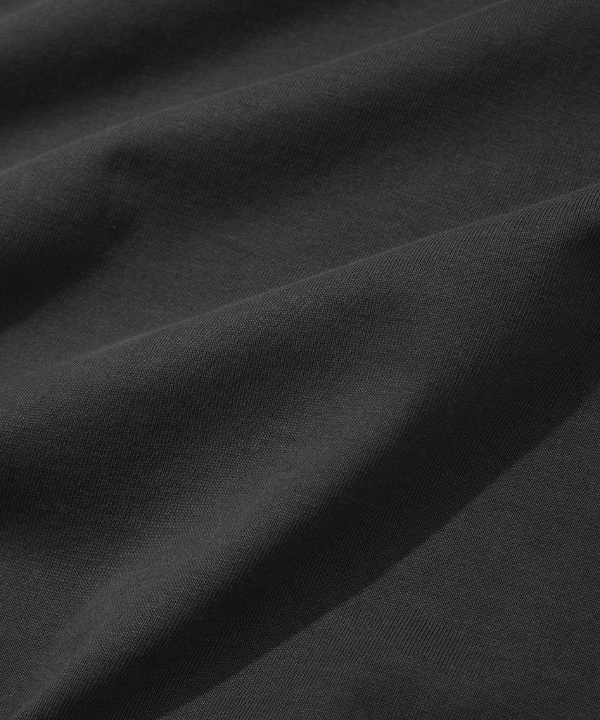 COVERNAT WOMAN Number Logo T-Shirt Charcoal