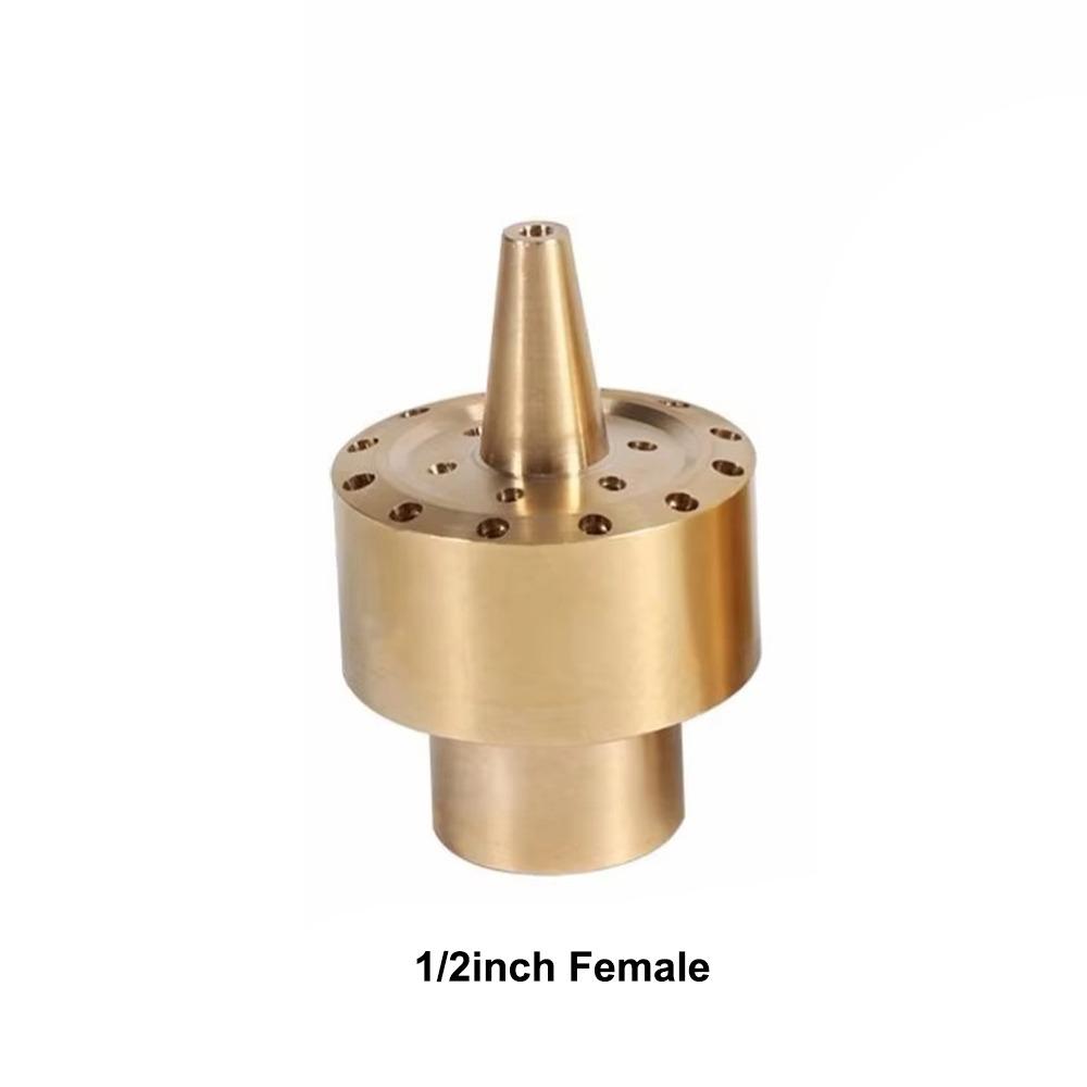 

Латунный Цветочный Столб Форсунка Дождеватель FNPT Форсунка Фонтана для Бассейна Струйный Фонтан 1/2inch