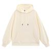 Unisex Thin Hooded Pullovers: Solid Color Sweatshirts, Sportswear, Group Apparel, Customizable with Logo for Spring and Autumn.