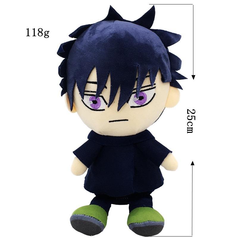 22cm New Jujutsu Kaisen hand puppet plush toy Toys Cute Soft Stuffed Gojo And Geto Pillow Dolls For Kid Birthday Christmas Gift