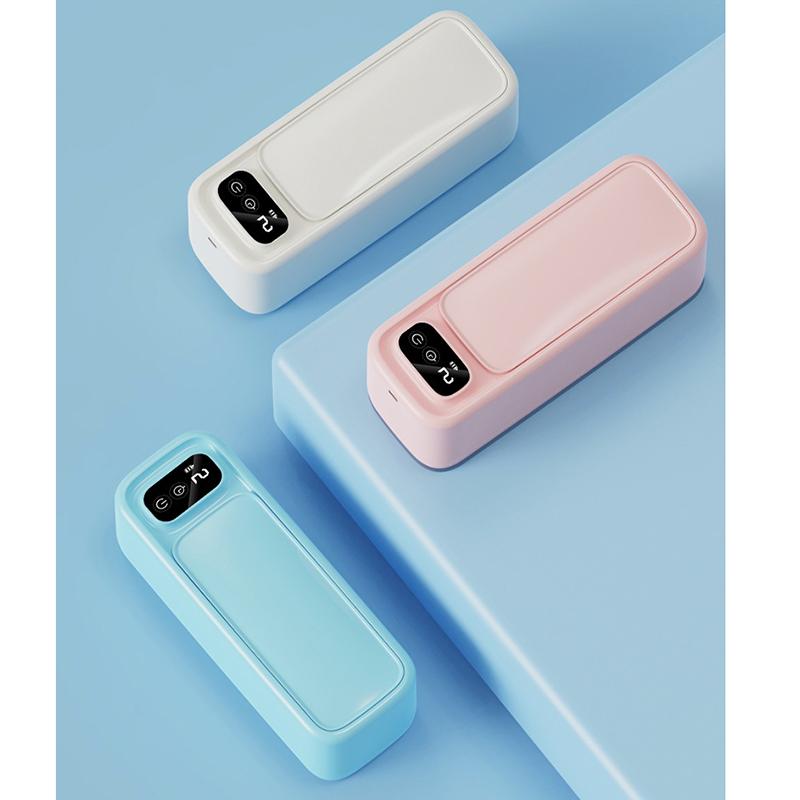 Brillenreiniger 1 STÜCK Ultraschall Display Zuhause Tragbar Automatisch Zahnspange Schmuck Pupillenreiniger