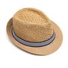 Summer Breathable Straw Hat Middle-Aged and Elderly Small Bowler Hat Outdoor Sun Hat Jazz Hat
