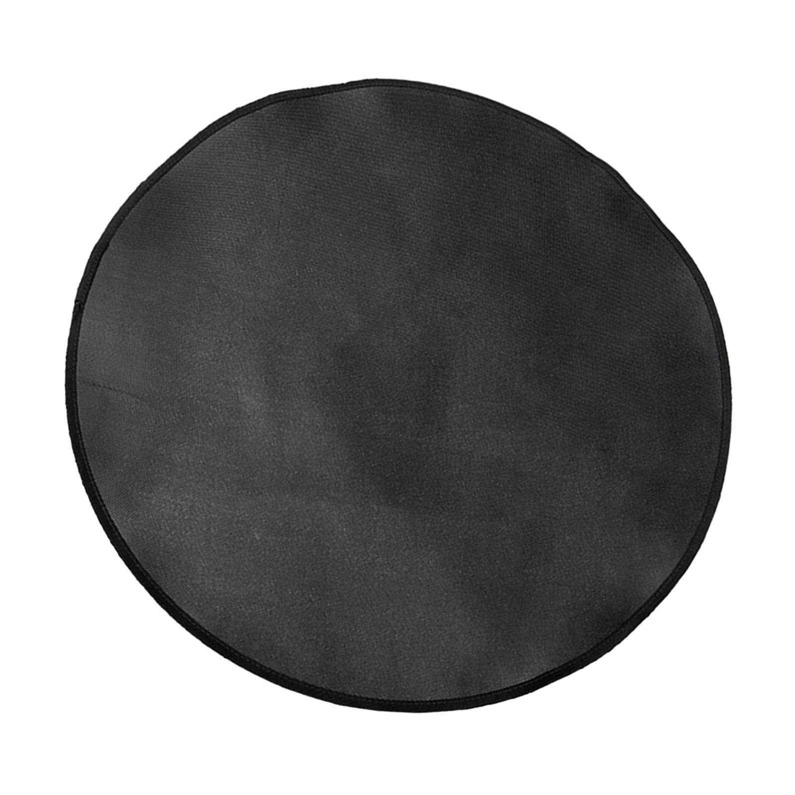 Fireplace Mat, BBQ Floor Protective Mat, Round Waterproof Non Slip Fireproof Pad