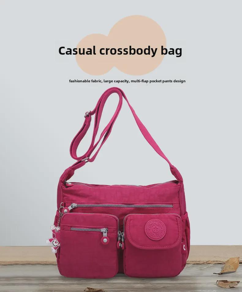 Trendy Women's Korean-Style Water-Repellent Medium Shoulder Messenger Bag