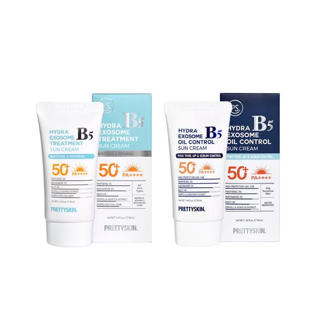 Pretty skin - Hydra Exosome B5 Sun Cream - 2 Types Treatment