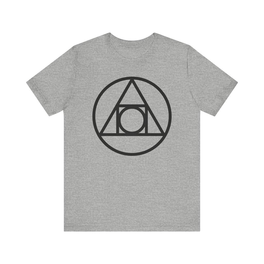 The Kybalion Closed Philosophy Mystery Tshirt Witch Tshirt As Unisextioned Above Magic Badge Seal Unigender Jersey Shortsleeved