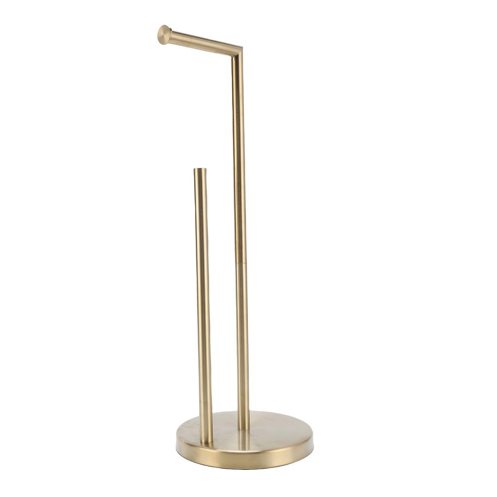 Toilet Paper Holder Stand Modern Intergrated Space Saving Home Kitchen Bathroom Roll Paper Supplies