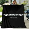 1pc Blanket - Kenworth LOGO Print Design, Lightweight Blanket for Sofa, Bed- Soft &Warm, Gift for All Seasons