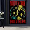 Motley Crue Kleurrijk Wandkleed Hangend Tarot Hippie Wandkleden Slaapkamer Muurkunst Decor