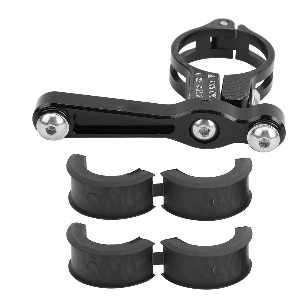 GUB Aluminium Alloy Bicycle Water Bottle Cage Conversion Holder Bike Kettle Rack Adapterblack