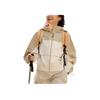 Skechers Sports Lifestyle Series Woven Hooded Comfortable Long Sleeve Jacket Women Jacket Eggshell P225W106-00V7