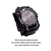 Men Wrist Watch Cuff Trendy Leather Bracelet Male Wristwatch for Boyfriend Birthday