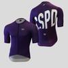 CSPD Men Women's Milk Silk Short-sleeved Cycling Clothes Breathable Bicycles Mountain Bikers Road Tops