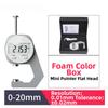 0.01mm Precision Thickness Gauge Digital LCD Measurement Instrument Aluminum Alloy Frame For Paper Leather Pipe Walls Steel