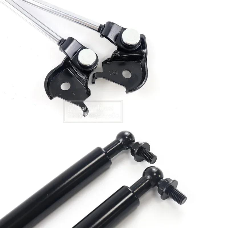 2Pair Car Front Bonnet Gas Struts+Pair Tailgate Gas Struts Lift Support Bar Steel For Toyota Land Cruiser 80 Series 1990-1997