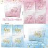Gender Reveal Party Supplies - 40Pcs Team Boy Team Girl Napk Disposable Baby Shower Birthday Paper Napk for Boy or Girl Gender Reveal