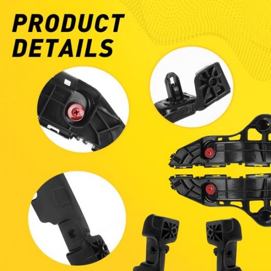 Für 2014- Highlander Stoßstangenhalter Halterung Vorne 4 Stück Halter Halterung US EXV