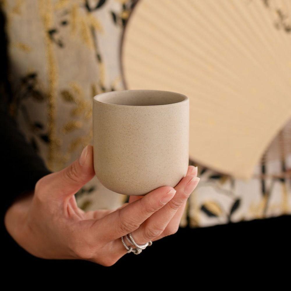 Handmade Coffee Cup Ceramic Tea Drinking Cup Wine Mug Teacup Bowl Girl