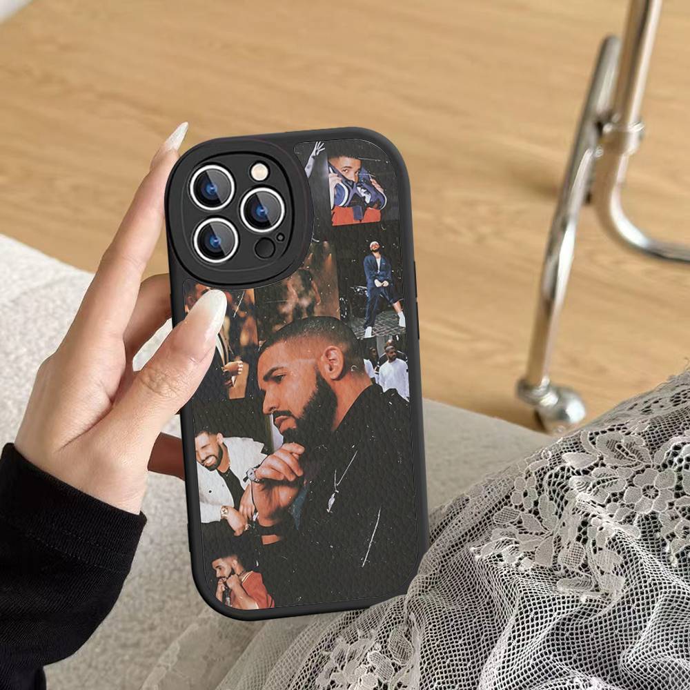 Singer Rapper D-Drake Phone Case For IPhone 16 15 14 13 12 11 Pro Max Plus 16E Soft Leather Cover