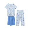 Hongdou Kids & Teens Pure Cotton Short-Sleeve Pajama Set