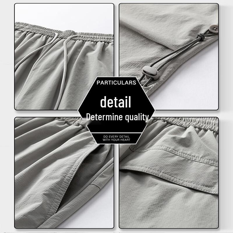 Warrior Men's Lightweight Breathable Straight-Leg Casual Pants