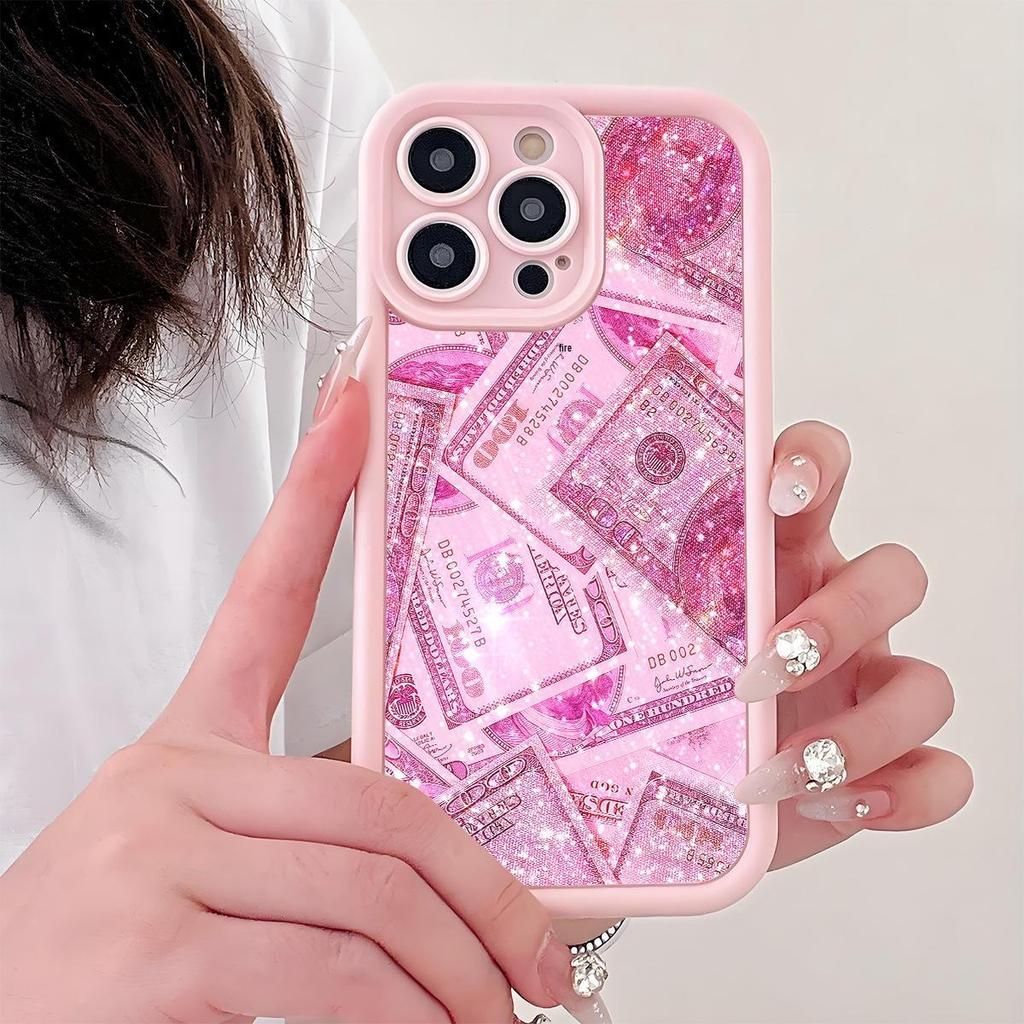 iPhone 15/16/17 Pink Groove Sky Eye Phone Case