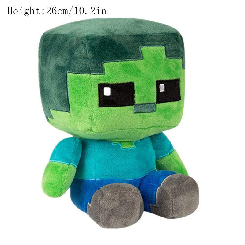 Minecraft Soft Plush Toy Animal Stuffed Pixel Doll Gift For Kids