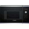 Built-in Microwave 38 Cm - Bosch Serie 4 - BFL523MS0 - Stainless Steel - H 38.2 X W 59.4 X D 31.7 Cm - 800 W - Red Display