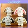 Cute Rabbit Plush Toy Pendant With Polyester Fabric For Kids And Adults