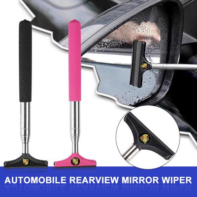 1Pcs Car Rearview Mirror Wiper Retractable Handheld Cleaning Brush For 911 918Spyder 928 944 968 Boxster Cayenne Macan Panamera